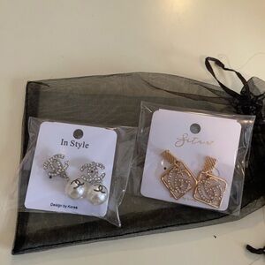 New and unworn designer inspired earrings
